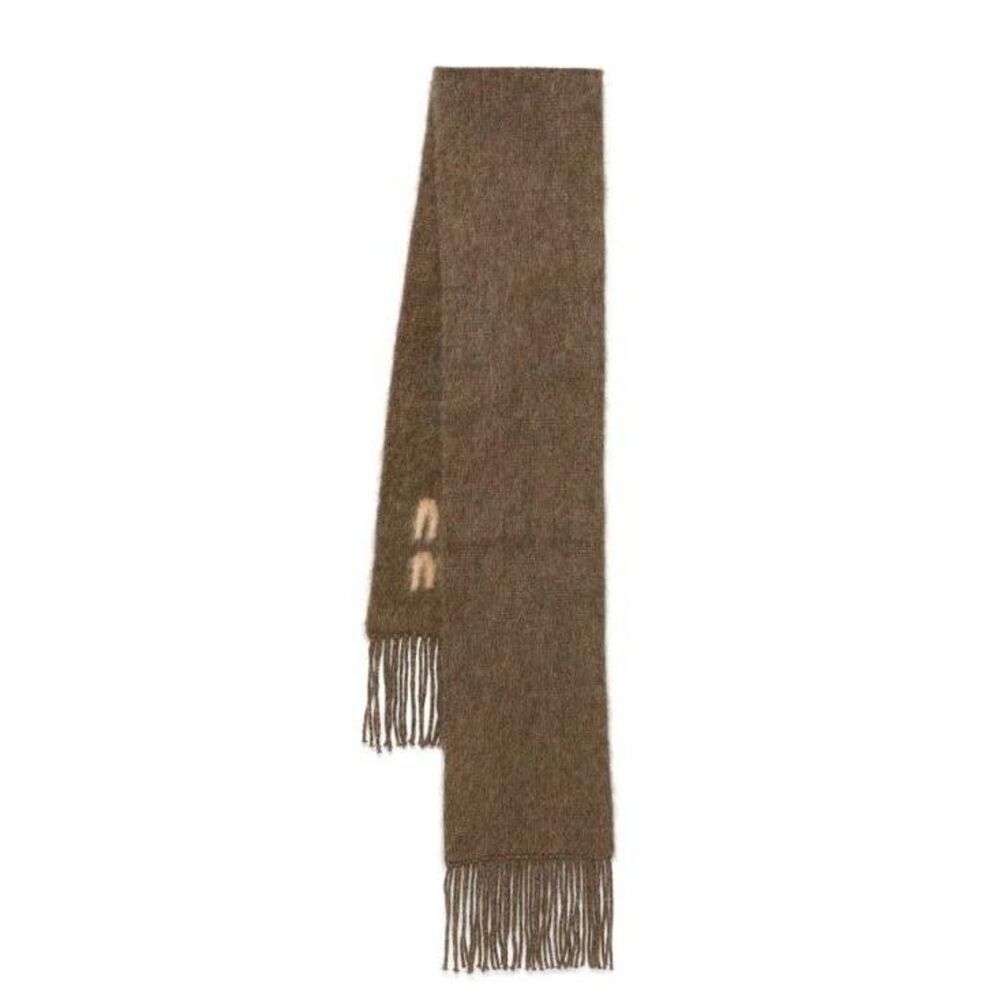Logo Mohair Scarf